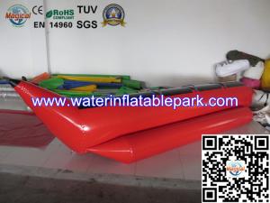 Quality 4 People Inflatable Banana Boat / Inflatable Water Games Toy For Adults wholesale
