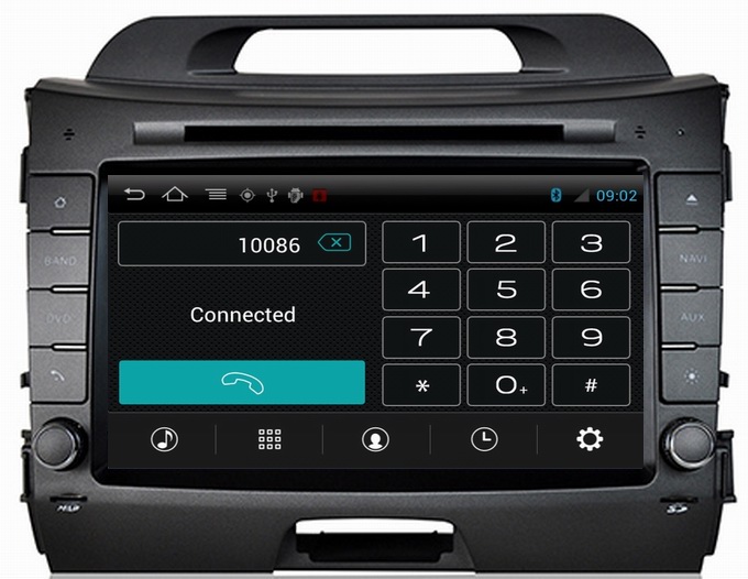Ouchuangbo Car GPS Navi Multimedia for Kia Sportage 2014 S150 Android 4.0 DVD USB Stereo