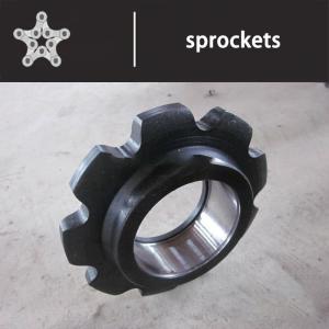 Quality Heat Treatment Double Pitch Chain Driven Sprockets Oil Resistant wholesale