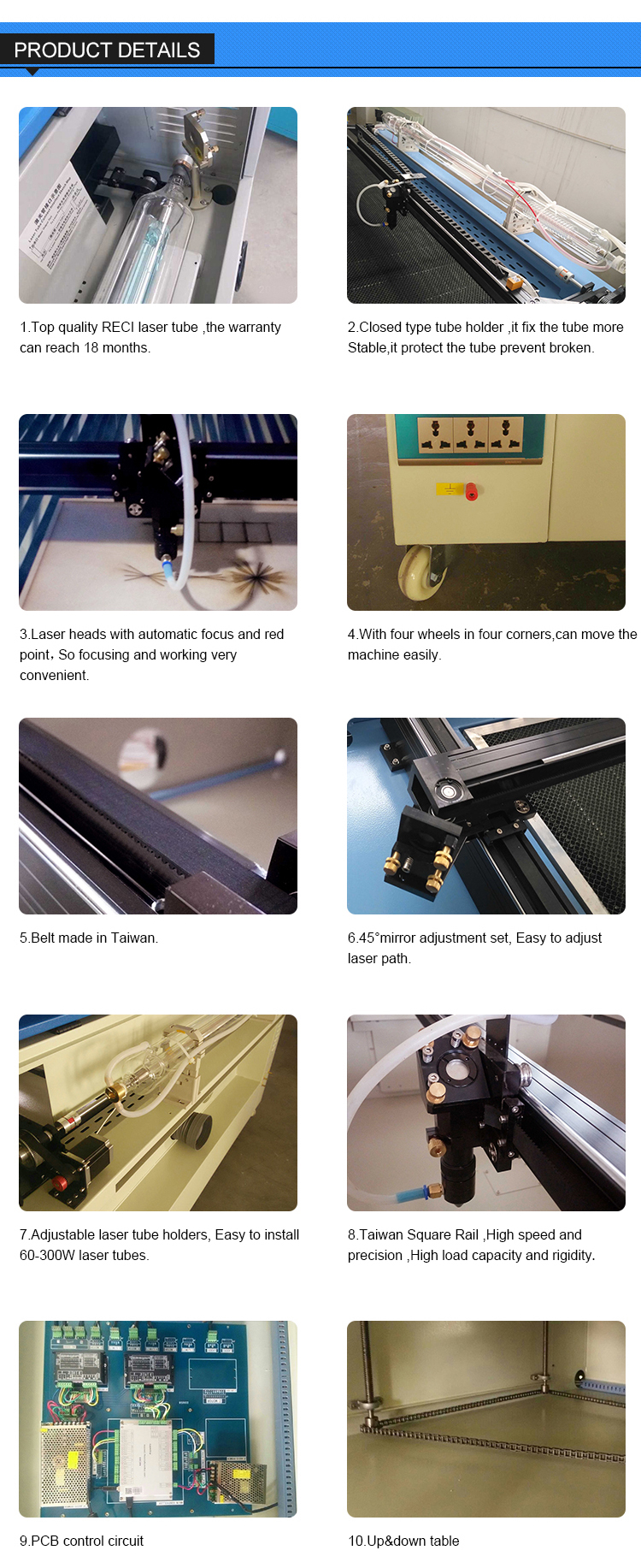 SGS Mini CO2 Laser Engraving Machine For Plastic Leather Acrylic MDF