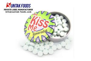 Quality Sugar Free Pressed Fruit Chews Candy , Healthy Strong Breath Mints wholesale
