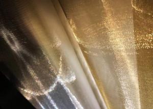 Quality SGS Laminated Glass 140um Metalspurc Fabric Featherlight wholesale