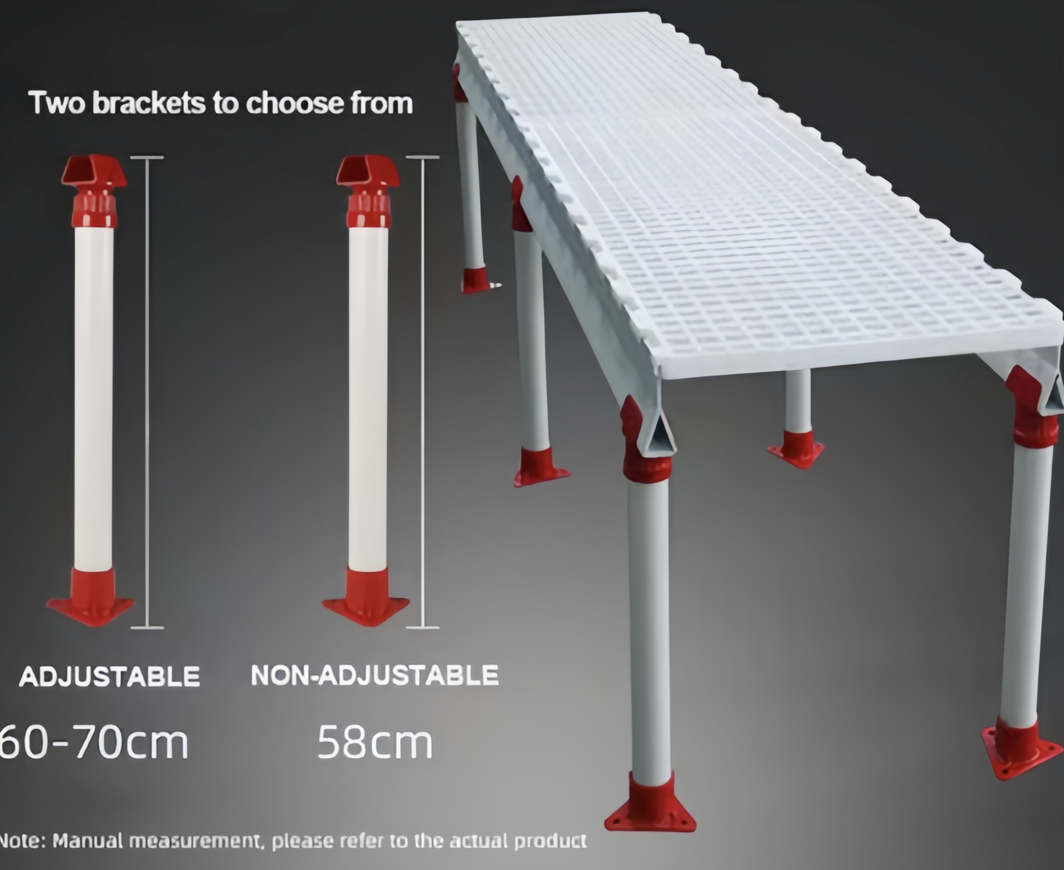 Corrosion Resistant Plastic Poultry Slats Easy Pull Chicken House Floor Slats