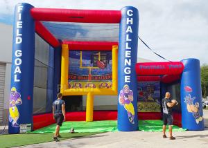 Quality Football Inflatable Sports Games Challenge Field Warning Sings Available wholesale