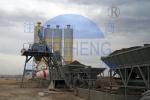 HZS25 Stationary Concrete Batching Plant, Mini Concrete Batching Plant