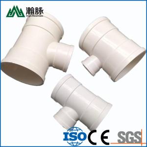 Quality 2 Inch PVC Drainage Pipe Fittings Sewage Customized Adhesive Connection wholesale