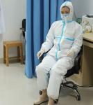 Isolation Disposable Protective Coverall , Protection Chemical Safety Suit