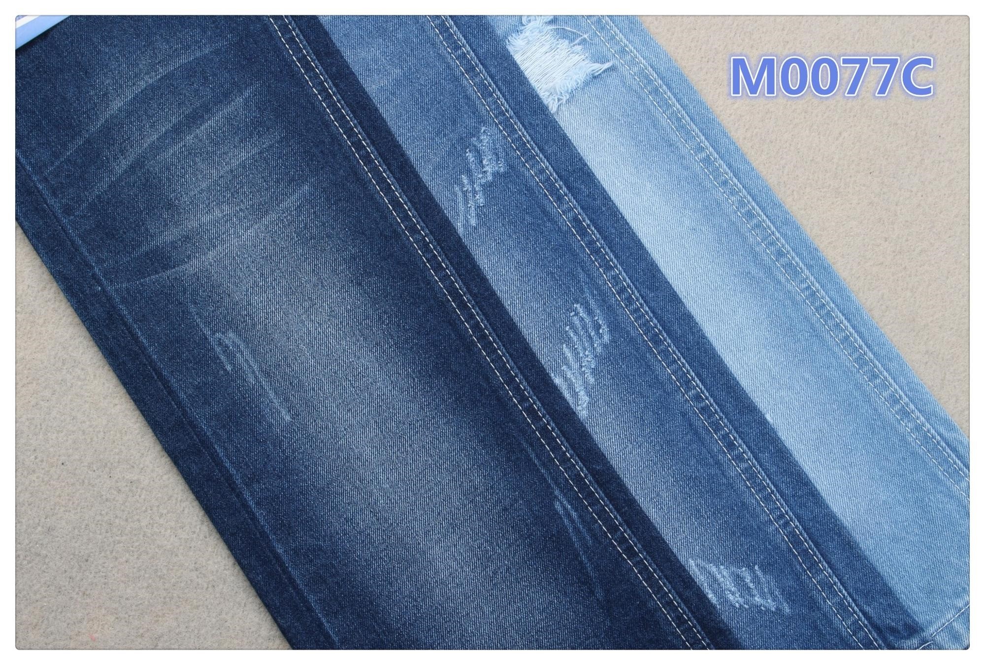 Dark Blue 58 59" Width 10.5oz 100 Percent Cotton Denim Fabric Denim Jean Material