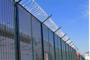 Quality Galvanized 358 Clearvu Invisible Fence 4mm Wire 358 Mesh Panels wholesale