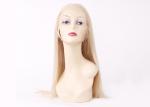 Unprocessed Brazilian Virgin Straight Human Hair Full Lace Wigs Can Be Dyed And