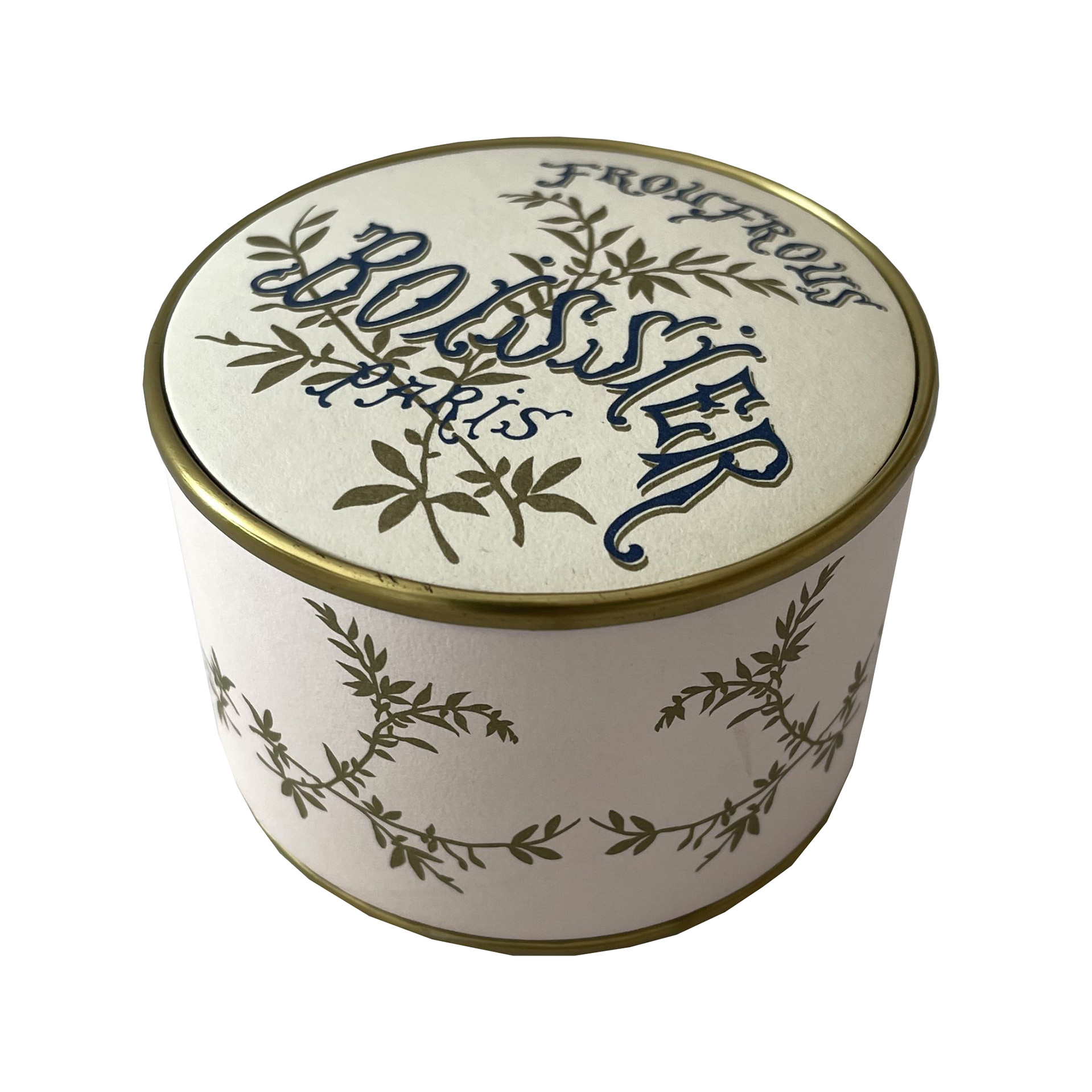 OEM ODM Rolled Edge Lid round kraft paper boxes With Metal Bottom