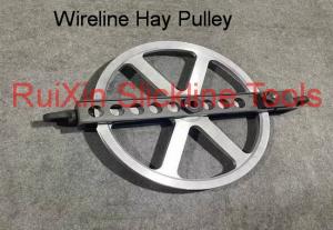 Quality Cast Aluminum Wellhead Wireline Hay Pulley For Well Intervention wholesale
