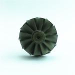 TD025 turbine wheel shaft for 49135-00011 49173-02401 49173-02410 for turbocharg