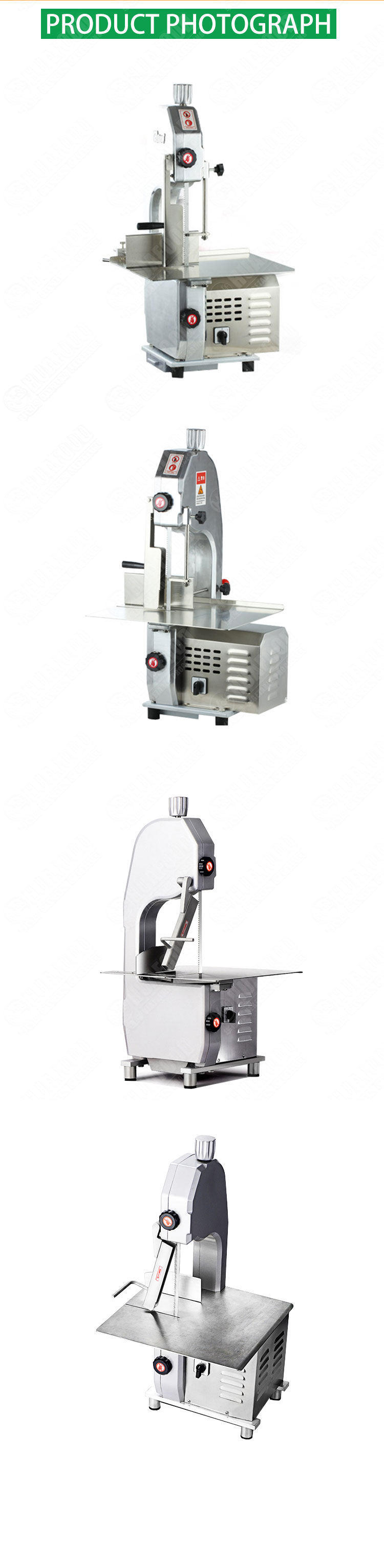 Fully Automatic Kitchen Bone Meat Saw Cutter For Sale