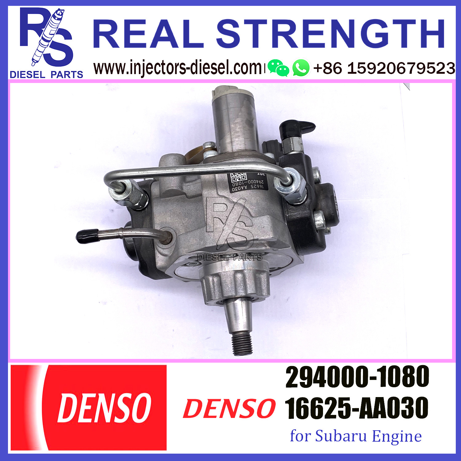 Diesel Injection Common Rail Fuel Pump 294000-1080 16625-AA030 For SUBARU OUTBACK 2.0D AWD