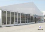 Glass Sidewall Aluminium Frame Tent Fashionable Style 500-700 People Capacity