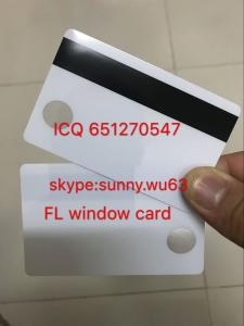 Quality New Florida plastic card FL ID window magnetic card wholesale