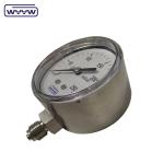 radial 1/4"bsp capsule 63mm low pressure kpa mbar manometer stainless steel