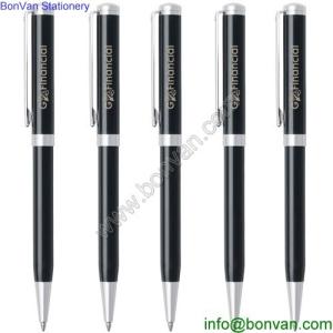 Quality Metal hotel pen silver design ball pen wholesale silver ballpoint pen for promotional gift wholesale