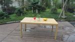 Brown Wicker Rattan Garden Dining Sets , Conservatory Furniture Set