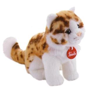 Quality Sitting Pose Brown Cat Plush Toys wholesale