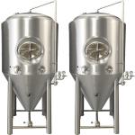 1.5m2 750L Fermentation Tank For Beer Brewing Equipment