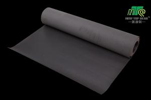 Quality Black 9mm High Density Underlay Vinyl Roll Flooring Underlay 1.5mm 140 Kg/Cbm wholesale