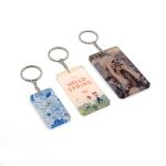 DIY Personalized Sublimation Blank Acrylic Keychains For Sublimation Photos