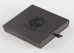Black Color Luxury Gift Packaging Boxes Reusable Cutsomized Logo For Bracelet