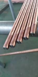 Quality Copper Bonded Earthing Electrode Raw Material 16mm with Thread wholesale