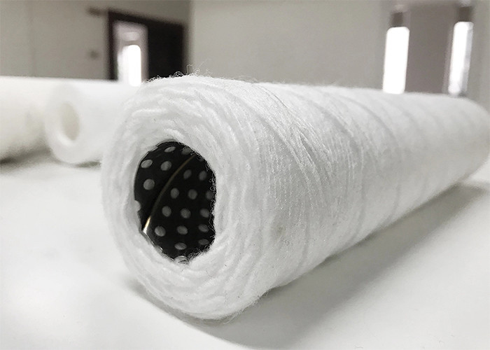 Fiberglass Cotton PP String Wound Filter Cartridge 10 Micron 5 - 40 Inch