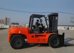 4 wheel Diesel Engine Forklift , Full Automatic Stepless Speed Adjustable Heavy