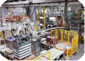 Quality Production Assembly Line Robots Customized Color With Wooden Box Package wholesale