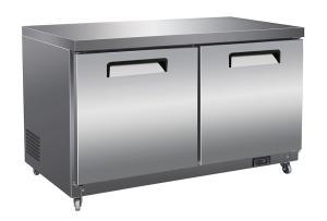 Quality Easy Cleaning Commercial Undercounter Freezer , 2 Door Undercounter Freezer wholesale
