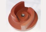 Grey Iron Casting Parts 120-150 Series Pump Rotor 2.3KG Weight Red Painted