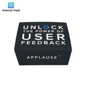 Quality 1000g Gray Cardboard Luxury Gift Packaging Boxes Personalized Jewelry Gift Box wholesale