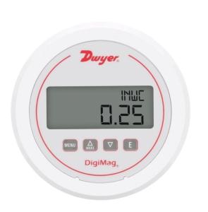 Quality 127mm Dial Digital Pressure Gauge 24V Battery Powered Aluminum Housing wholesale