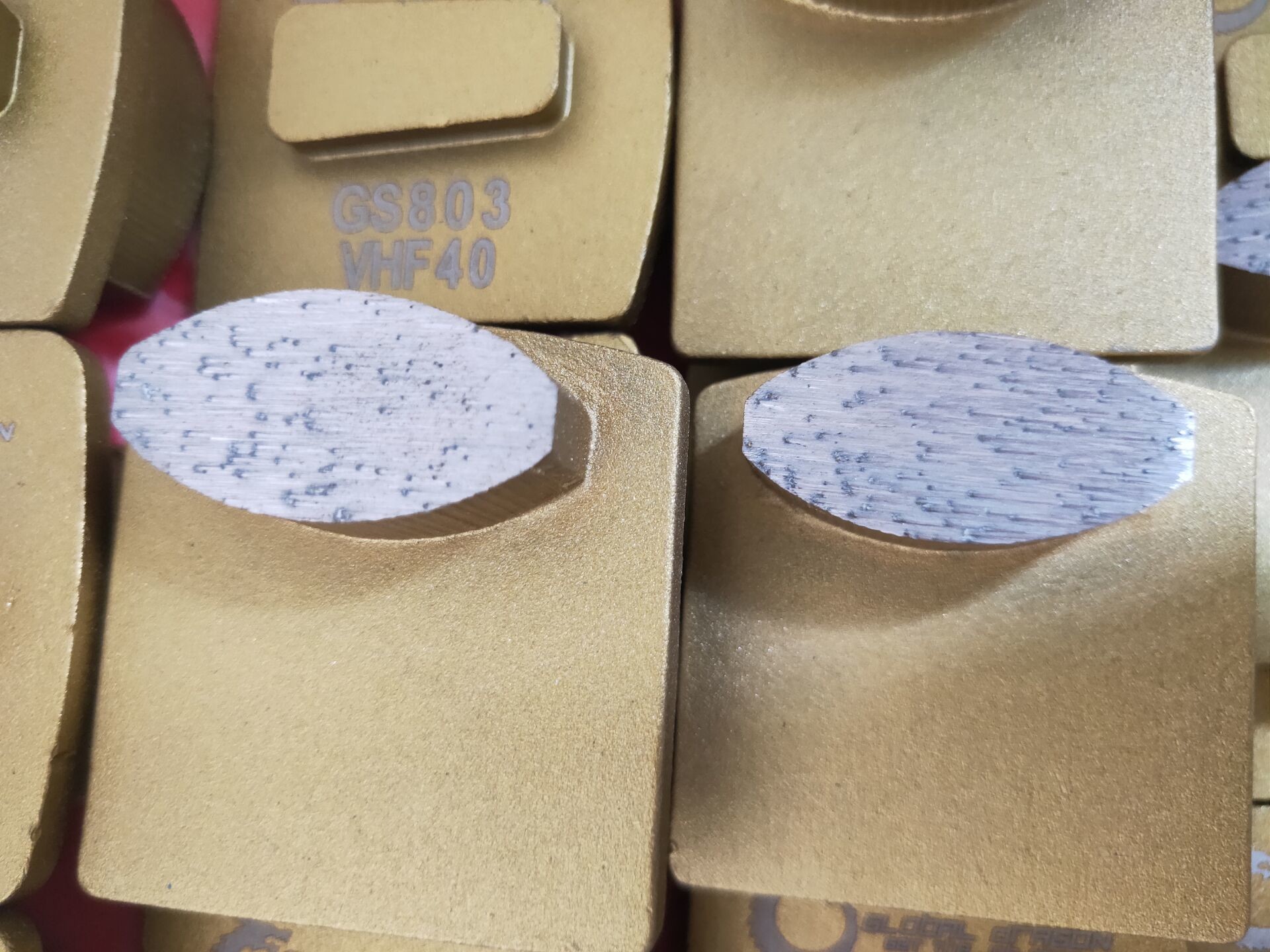 Diamond ODM Horseshoe 80 Grit Horseshoe Concrete Grinding Block Frankfurt Stone Abrasive