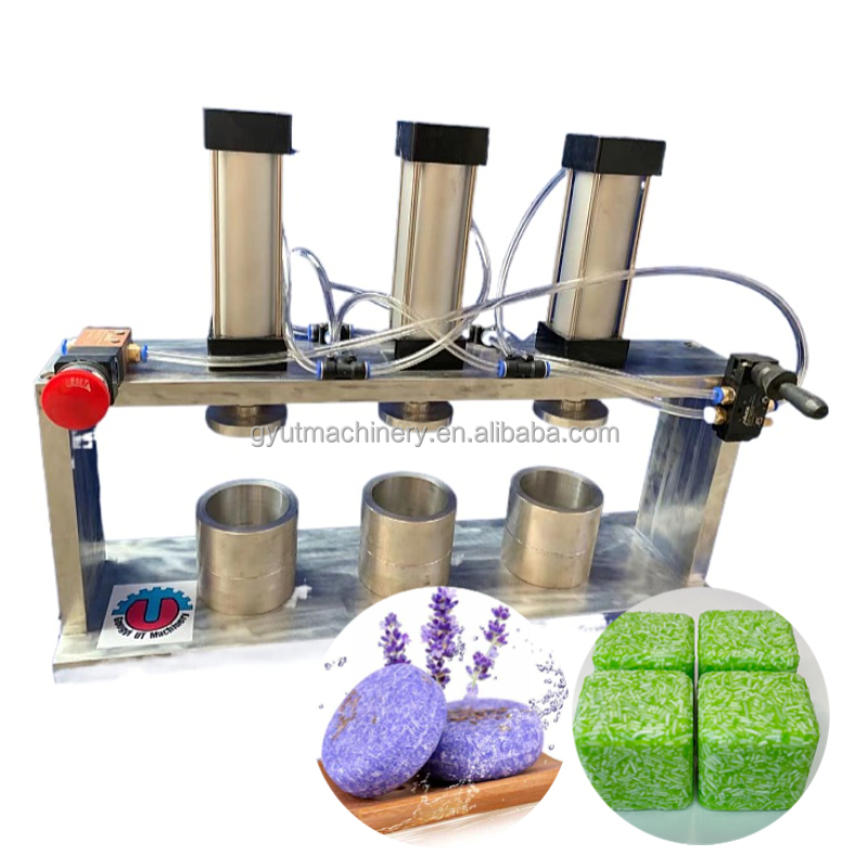 Customized Shape Bubble Fizzy Bath Bombs Making Machine Home Shampoo Bar Soap Presser