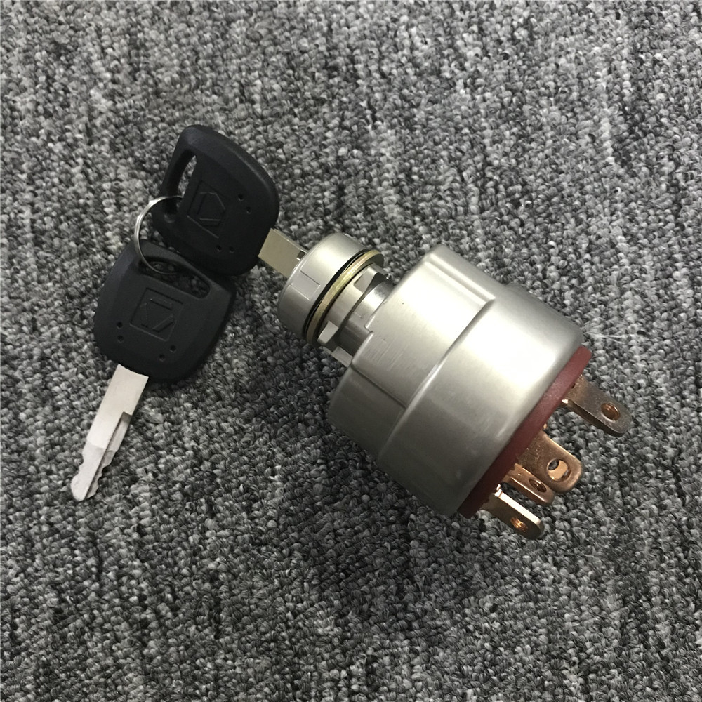 XCMG Excavator Electrical Parts XE60D/XE135B/D/ XE150D/XE210/XE370D/XE200DA Ignition Switch