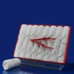 100% Cotton Hot Disposable Cold Facial Airline Towel