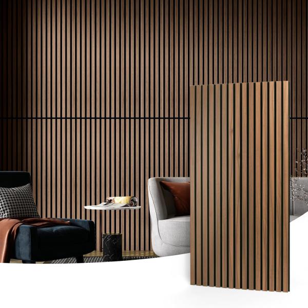 Create a Haven of Style and Sound Clarity with Catilan Wood Akupanel The