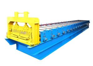 Quality Steel PPGI Roofing Sheet Roll Forming Machine , Strong Frame Standing Seam Roll Former wholesale