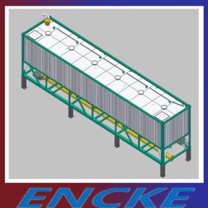 Quality Low Level Cement Silos Professional Horizontal Cement Silo / Batching Plant Cement Silo Tank wholesale