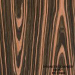 Reconstituted Engineered Wood Veneer Crown Cut Ebony 0.15-0.60mm Thickness For