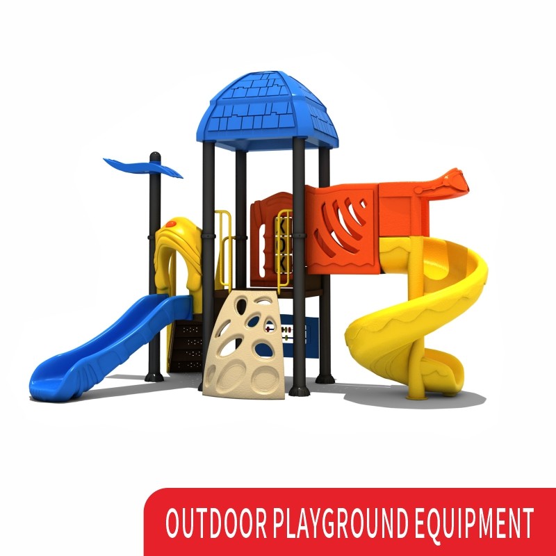 ISO9001 Outdoor Playground Slide /Customized Kids Playground