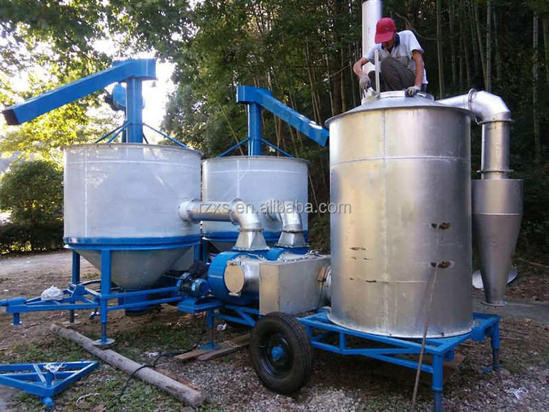 Mechanical Paddy Dryer Machine for Small Scale 5HGN-50B-4 Mini Mobile Rice Mill Plant