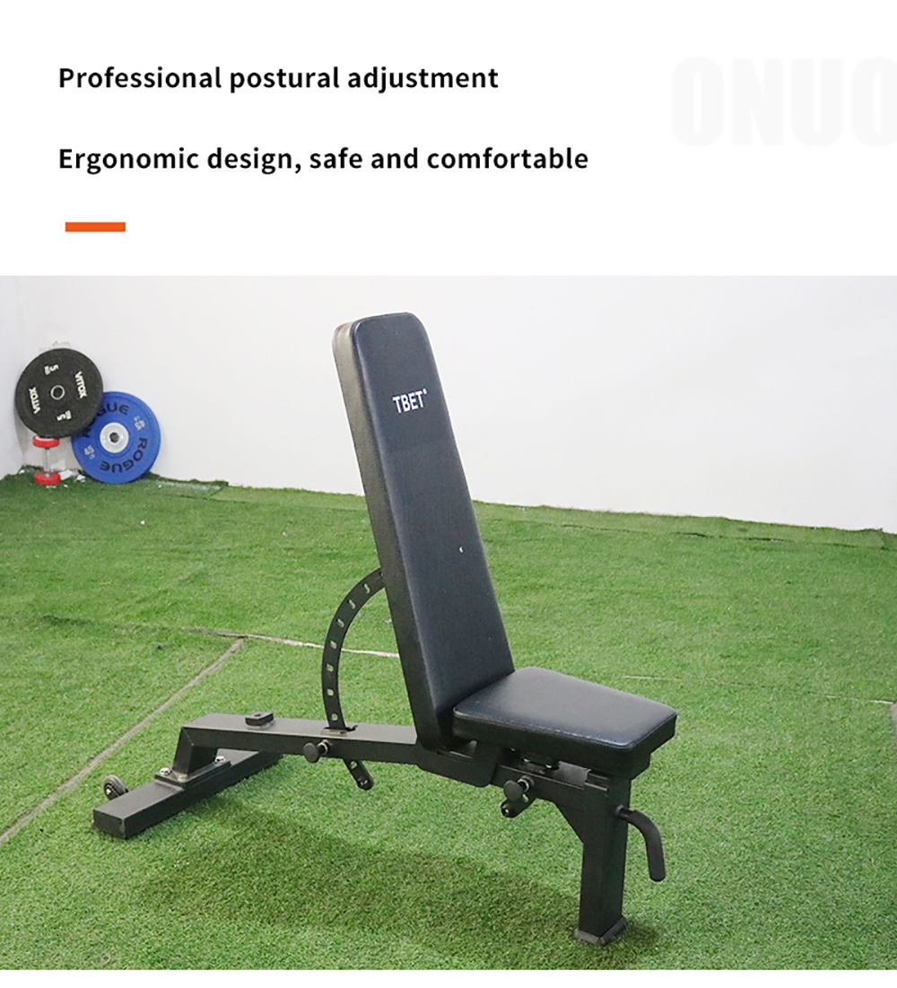 Made in China Commercial Gym Workout Commercial Heavy Duty Dumbbell Bench Press Gym Use Adjustable Fitness Bench