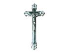 PP Recycle Plastic Jesus Cross , Coffin Decoration Casket Crucifix 38.5 × 18.5