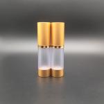 10ml 15ml 30ml 50ml 80ml 100ml 120ml Silver Golden Matte Airless Pump Bottle